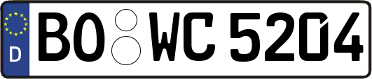 BO-WC5204
