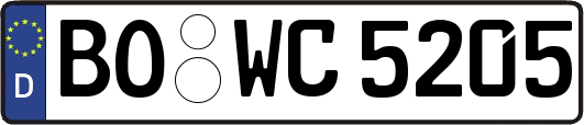 BO-WC5205