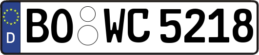 BO-WC5218