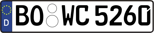 BO-WC5260