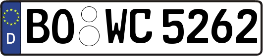 BO-WC5262