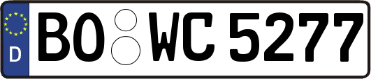BO-WC5277