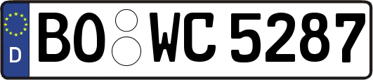 BO-WC5287