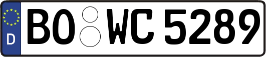 BO-WC5289