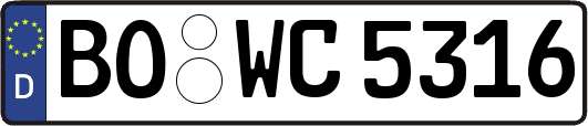 BO-WC5316