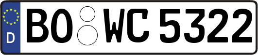 BO-WC5322