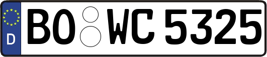 BO-WC5325
