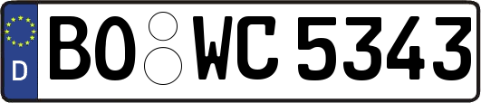 BO-WC5343