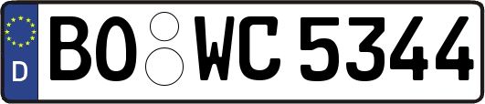 BO-WC5344