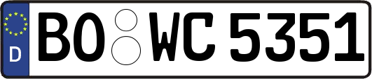 BO-WC5351