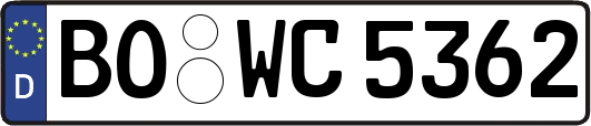 BO-WC5362