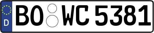 BO-WC5381
