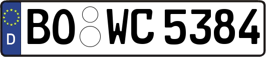 BO-WC5384