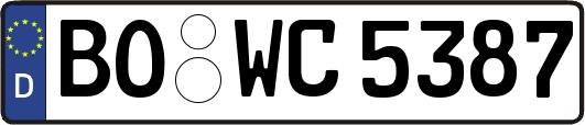 BO-WC5387
