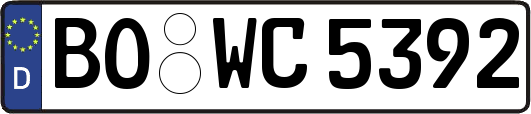 BO-WC5392
