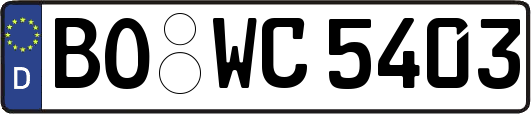 BO-WC5403