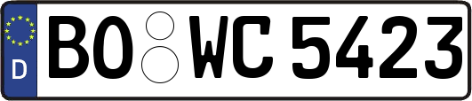 BO-WC5423
