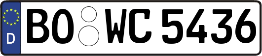 BO-WC5436