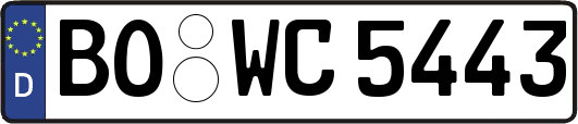 BO-WC5443