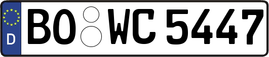 BO-WC5447