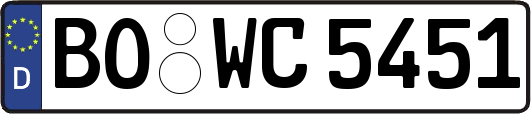 BO-WC5451