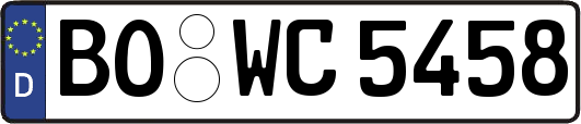 BO-WC5458