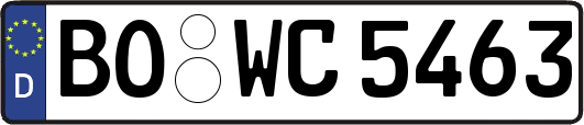 BO-WC5463