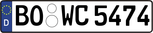 BO-WC5474
