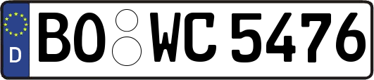 BO-WC5476