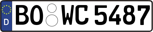 BO-WC5487