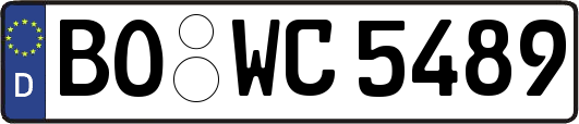 BO-WC5489