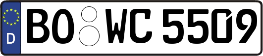 BO-WC5509