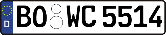 BO-WC5514