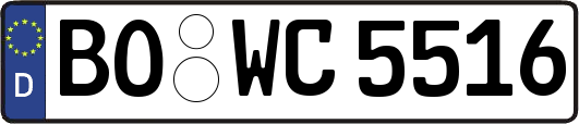 BO-WC5516