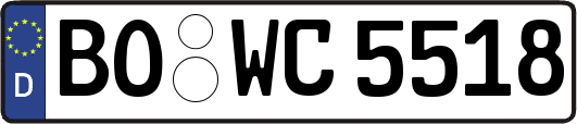 BO-WC5518