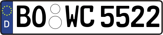 BO-WC5522