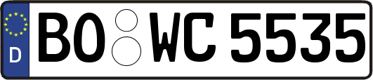 BO-WC5535