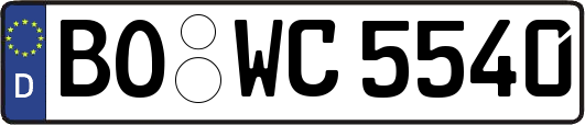 BO-WC5540