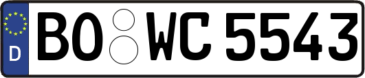 BO-WC5543