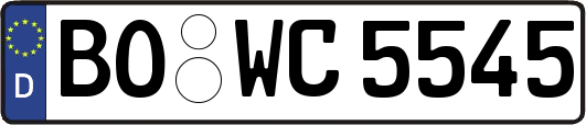 BO-WC5545