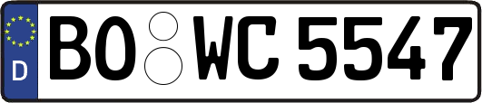 BO-WC5547
