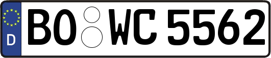 BO-WC5562