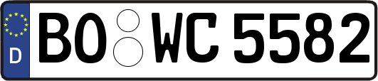 BO-WC5582