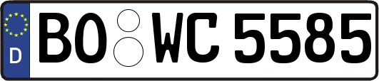 BO-WC5585