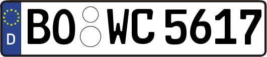 BO-WC5617