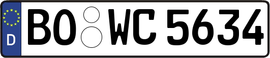 BO-WC5634