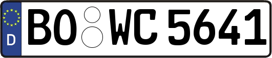 BO-WC5641