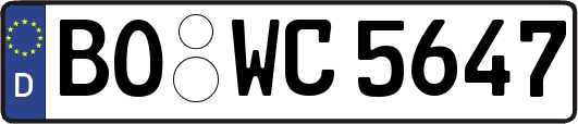BO-WC5647