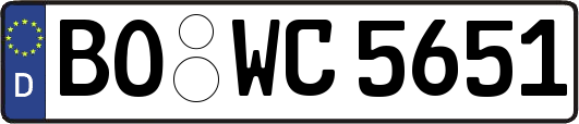BO-WC5651