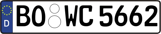 BO-WC5662